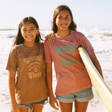Camiseta Spread Good Vibes Rosa Antigo