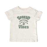 Camiseta Spread Good Vibes Off-White